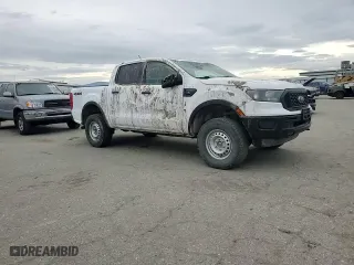 2022 Ford Ranger XL with VIN 1FTER4FHXNLD47065, listed as a Copart auction lot 48402825 with 38,086 mi miles and Salvage Title. Bid and sale history available at carsss.com. Image 10.