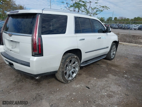 2018 Cadillac Escalade Premium Luxury with VIN 1GYS4CKJ4JR278279, listed as a IAAI auction lot 41334615 with 1 mi miles. Bid and sale history available at carsss.com. Image 4.