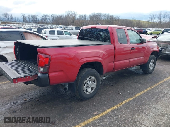 2019 Toyota Tacoma SR with VIN 5TFSX5ENXKX064059, listed as a IAAI auction lot 40901024 with 108,527 mi miles and . Bid and sale history available at DreamBid. Image 4.