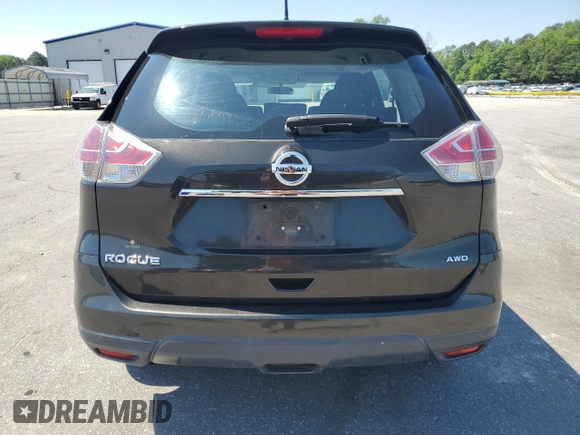 2016 Nissan Rogue SV z VIN 5N1AT2MV9GC813192, wystawiony jako Copart lot #55761845 z przebiegiem 220 352 mil mil oraz Szkoda całkowita • Salvage title. Historia ofert i sprzedaży dostępna na DreamBid. Obrazek 6.