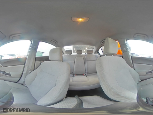 2012 Honda Civic Sdn LX with VIN 2HGFB2F51CH500267, listed as a Copart auction lot 46419005 with 190,649 mi miles and Salvage Title. Bid and sale history available at carsss.com. Image 14.