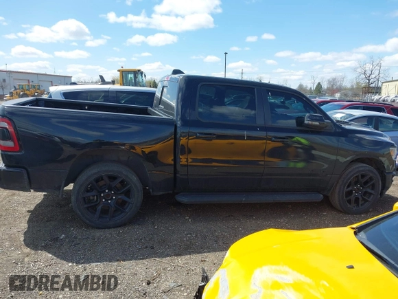 2023 Ram 1500 Laramie with VIN 1C6SRFJT6PN542105, listed as a IAAI auction lot 41974428 with 74,489 mi miles and . Bid and sale history available at DreamBid. Image 13.
