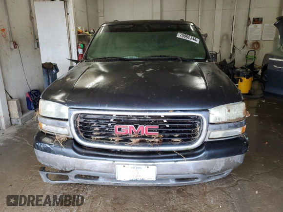 2004 GMC Yukon SLE with VIN 1GKEC13V54R143977, listed as a Copart auction lot 75962344 with 0 mi miles and Non Repairable. Bid and sale history available at carsss.com. Image 5.