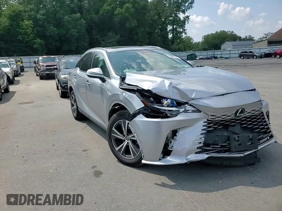 2023 Lexus RX with VIN 2T2BAMCA8PC011776, listed as a Copart auction lot 68891224 with 48,199 mi miles and Salvage Title. Bid and sale history available at carsss.com. Image 12.