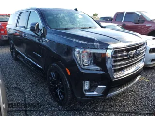 2022 GMC Yukon XL SLT with VIN 1GKS1GKDXNR351617, listed as a Copart auction lot 73962324 with 44,816 mi miles and Salvage Title. Bid and sale history available at carsss.com. Image 4.