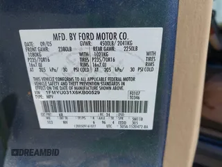 2006 Ford Escape XLT with VIN 1FMYU031X6KB00529, listed as a IAAI auction lot 42142206 with 125,462 mi miles and . Bid and sale history available at DreamBid. Image 9.