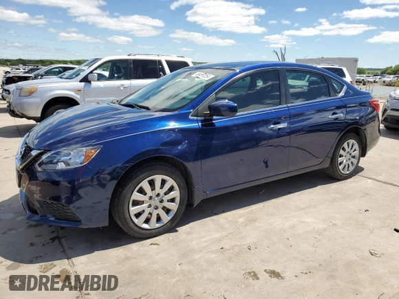 2019 Nissan Sentra S with VIN 3N1AB7AP7KY402662, listed as a Copart auction lot 49437254 with 51,746 mi miles and Clean Title. Bid and sale history available at carsss.com. Image 1.