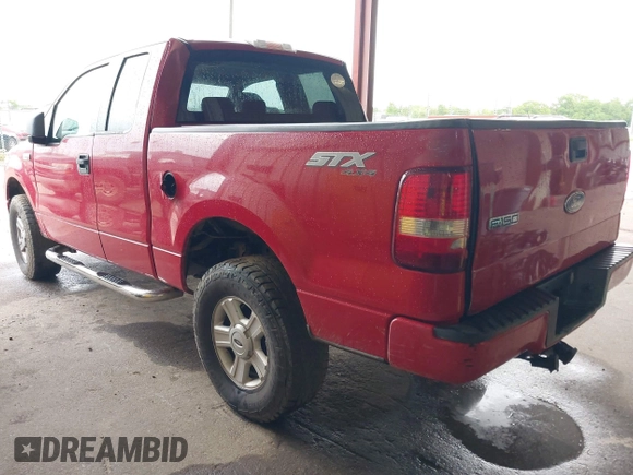 2005 Ford F-150 STX with VIN 1FTRX14W95FA16354, listed as a IAAI auction lot 41947407 with 227,458 mi miles. Bid and sale history available at carsss.com. Image 3.