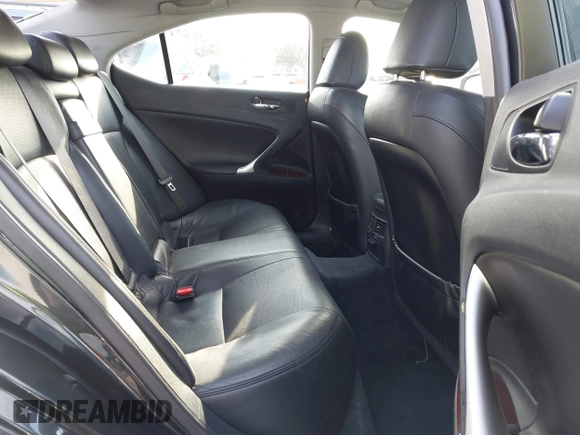 2008 Lexus IS 250 with VIN JTHBK262482061812, listed as a IAAI auction lot 41857127 with 129,361 mi miles and . Bid and sale history available at DreamBid. Image 8.
