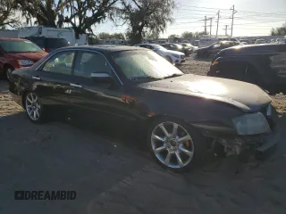 2003 Infiniti M45 with VIN JNKAY41EX3M000999, listed as a Copart auction lot 81038624 with 182,141 mi miles and Salvage Title. Bid and sale history available at carsss.com. Image 4.