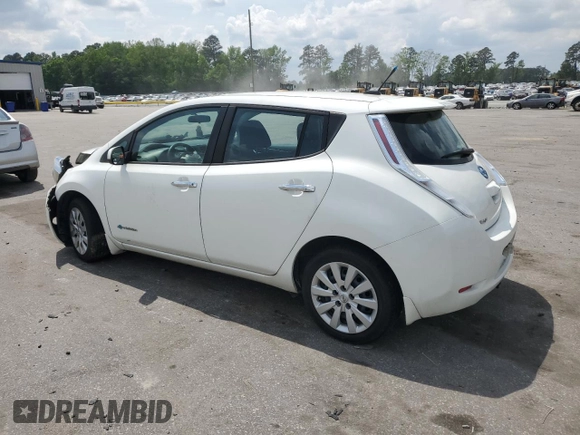 2014 Nissan LEAF SV with VIN 1N4AZ0CP9EC333618, listed as a Copart auction lot 54352175 with 72,973 mi miles and Salvage title. Bid and sale history available at DreamBid. Image 2.