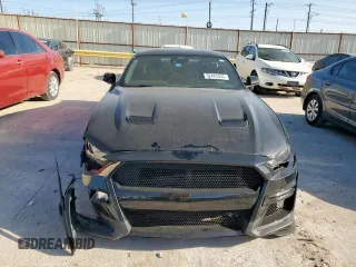 2021 Ford Mustang GT with VIN 1FA6P8CFXM5132329, listed as a Copart auction lot 52425335 with 49,262 mi miles and Salvage title. Bid and sale history available at DreamBid. Image 5.