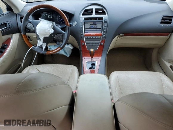 2011 Lexus ES with VIN JTHBK1EG5B2444110, listed as a Copart auction lot 53195145 with 128,325 mi miles and Salvage Title. Bid and sale history available at carsss.com. Image 8.
