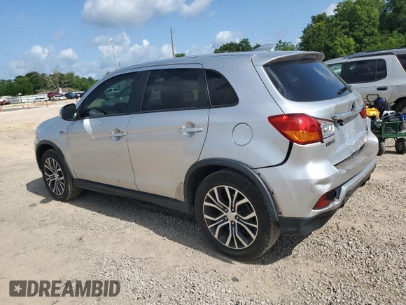 2019 Mitsubishi Outlander ES with VIN JA4AP3AU2KU006858, listed as a Copart auction lot 60683735 with 106,650 mi miles and Salvage title. Bid and sale history available at DreamBid. Image 2.