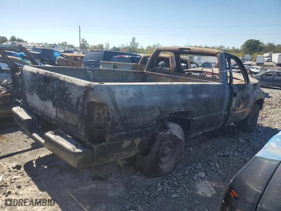 2000 Dodge Ram 1500 Work Special with VIN 1B7HC16X1YS509714, listed as a Copart auction lot 76042394 with 0 mi miles and Non Repairable. Bid and sale history available at carsss.com. Image 3.