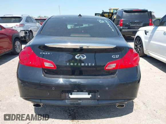 2013 Infiniti G37 Sedan Journey with VIN JN1CV6APXDM723255, listed as a IAAI auction lot 41918619 with 94,624 mi miles. Bid and sale history available at carsss.com. Image 16.