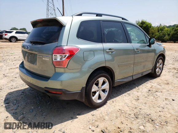 2014 Subaru Forester Touring with VIN JF2SJAMC4EH404204, listed as a Copart auction lot 60196965 with 200,292 mi miles and Salvage title. Bid and sale history available at DreamBid. Image 3.