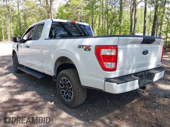 2023 Ford F-150 XL with VIN 1FTEX1EP8PFA78448, listed as a IAAI auction lot 42115100 with 31,433 mi miles and . Bid and sale history available at DreamBid. Image 3.