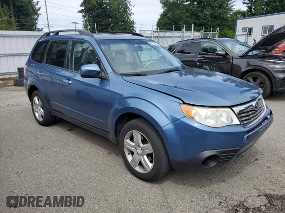 2009 Subaru Forester X with VIN JF2SH63689H727729, listed as a Copart auction lot 62779685 with 119,903 mi miles and Salvage title. Bid and sale history available at DreamBid. Image 4.