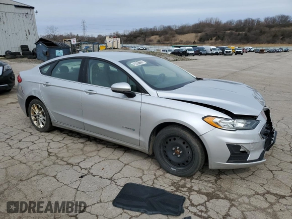2019 Ford Fusion Hybrid SE with VIN 3FA6P0LU1KR242759, listed as a Copart auction lot 50991255 with 163,440 mi miles and Clean Title. Bid and sale history available at carsss.com. Image 4.