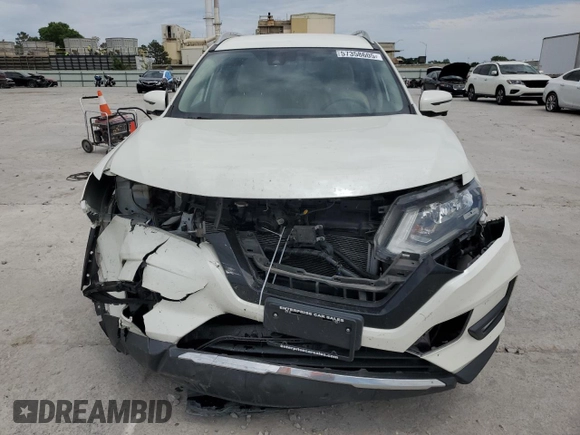 2020 Nissan Rogue S with VIN 5N1AT2MT2LC769769, listed as a Copart auction lot 57358605 with 57,960 mi miles and Salvage title. Bid and sale history available at DreamBid. Image 5.