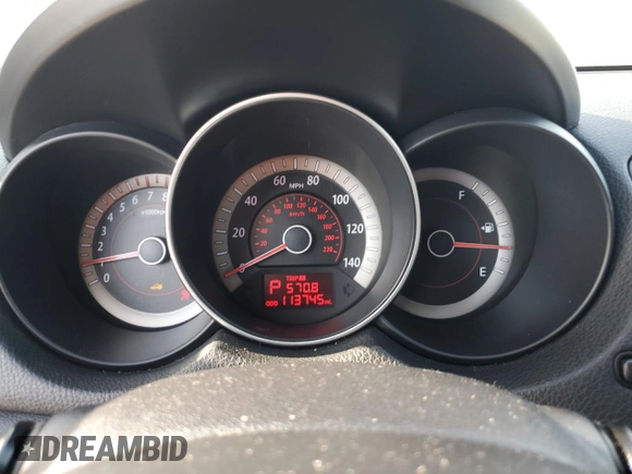 2011 Kia Forte LX with VIN KNAFT4A29B5374098, listed as a Copart auction lot 42207755 with 113,745 mi miles and Salvage Title. Bid and sale history available at carsss.com. Image 9.