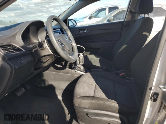 2018 Hyundai Accent SEL with VIN 3KPC24A3XJE029067, listed as a Copart auction lot 76075544 with 85,705 mi miles and Salvage Title. Bid and sale history available at carsss.com. Image 7.