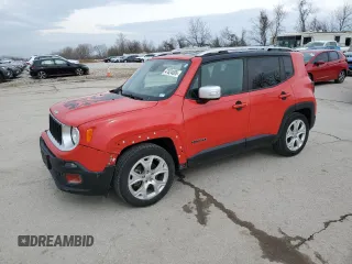 2018 Jeep Renegade Limited z VIN ZACCJADB0JPG68629, wystawiony jako Copart lot #47624095 z przebiegiem 48 903 mil mil oraz Szkoda całkowita • Salvage title. Historia ofert i sprzedaży dostępna na DreamBid. Obrazek 1.