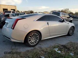 2013 Cadillac CTS Coupe with VIN 1G6DA1E30D0107369, listed as a Copart auction lot 75893114 with 97,836 mi miles and Salvage Title. Bid and sale history available at carsss.com. Image 3.
