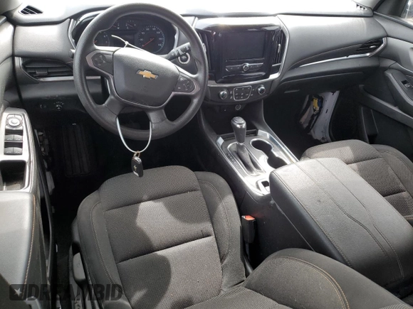 2020 Chevrolet Traverse LS with VIN 1GNERFKW1LJ280002, listed as a Copart auction lot 55364375 with Not provided miles and Non repairable. Bid and sale history available at DreamBid. Image 8.