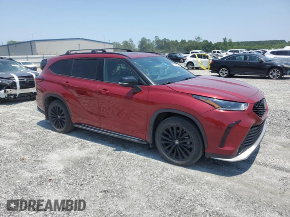 2023 Toyota Highlander L z VIN 5TDKDRBH5PS017100, wystawiony jako Copart lot #61587625 z przebiegiem 49 508 mil mil oraz Szkoda całkowita • Salvage title. Historia ofert i sprzedaży dostępna na DreamBid. Obrazek 4.