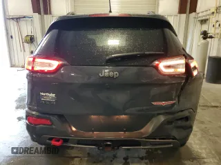 2017 Jeep Cherokee Trailhawk с VIN 1C4PJMBS0HW648724, выставлен на аукционе Copart как лот 62153095 с пробегом 96 606 миль миль и Списание • Salvage title. История ставок и продаж доступна на DreamBid. Изображение 6.