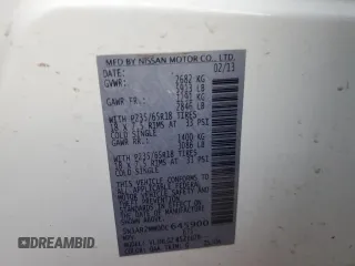 2013 Nissan Pathfinder Platinum with VIN 5N1AR2MM0DC645900, listed as a Copart auction lot 86576684 with 183,530 mi miles and Salvage Title. Bid and sale history available at carsss.com. Image 13.