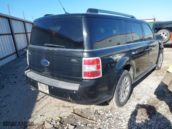 2012 Ford Flex SEL with VIN 2FMGK5CC5CBD14821, listed as a IAAI auction lot 41416305 with 154,510 mi miles. Bid and sale history available at carsss.com. Image 4.