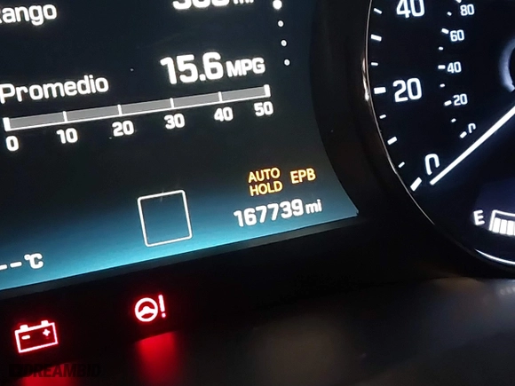 2016 Hyundai Genesis 3.8L with VIN KMHGN4JE3GU132363, listed as a IAAI auction lot 41551013 with 167,739 mi miles. Bid and sale history available at carsss.com. Image 15.