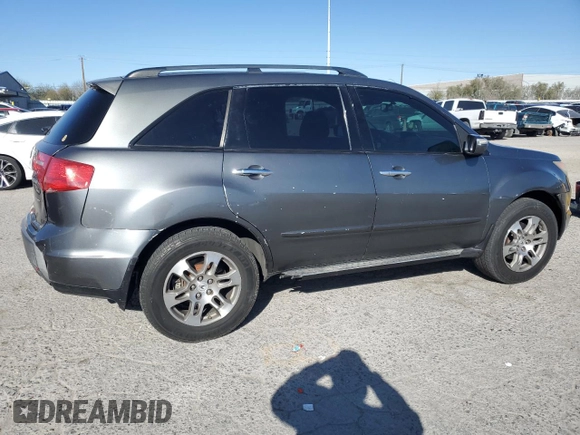 2008 Acura MDX Tech Pkg with VIN 2HNYD28368H520450, listed as a Copart auction lot 49110035 with 201,285 mi miles and Salvage Title. Bid and sale history available at carsss.com. Image 3.