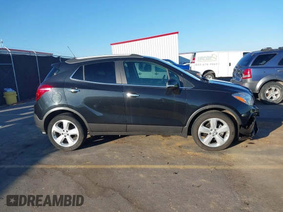 2016 Buick Encore with VIN KL4CJASB0GB714475, listed as a IAAI auction lot 41650603 with 61,955 mi miles and . Bid and sale history available at DreamBid. Image 13.