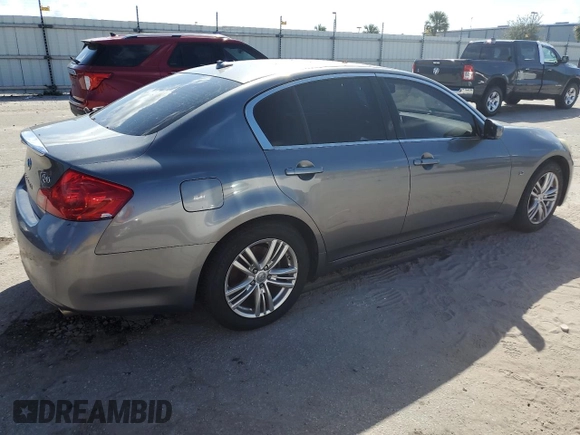 2015 Infiniti Q40 with VIN JN1CV6AP2FM502297, listed as a Copart auction lot 77256614 with 0 mi miles and Non Repairable. Bid and sale history available at carsss.com. Image 3.