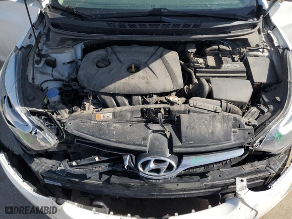 2016 Hyundai Elantra SE with VIN 5NPDH4AE9GH790875, listed as a Copart auction lot 52036105 with 86,760 mi miles and Salvage Title. Bid and sale history available at carsss.com. Image 11.