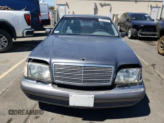 1997 Mercedes-Benz S-Class with VIN WDBGA51GXVA362521, listed as a Copart auction lot 69005184 with 124,444 mi miles and Clean Title. Bid and sale history available at carsss.com. Image 5.