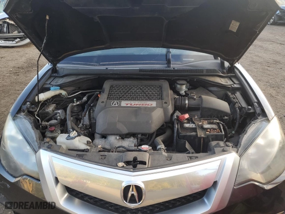 2010 Acura RDX with VIN 5J8TB2H21AA001728, listed as a Copart auction lot 74536104 with 0 mi miles and Clean Title. Bid and sale history available at carsss.com. Image 12.
