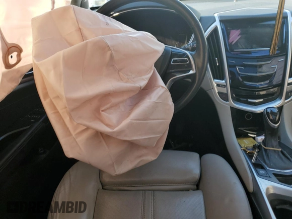 2015 Cadillac SRX Premium Collection with VIN 3GYFNGE30FS519035, listed as a Copart auction lot 47990584 with 159,354 mi miles and Salvage Title. Bid and sale history available at carsss.com. Image 8.