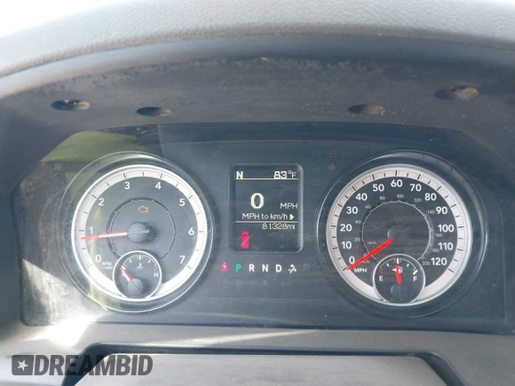 2019 Ram 1500 Tradesman z VIN 1C6RR7FG6KS590438, wystawiony jako IAAI lot #42086963 z przebiegiem 81 328 mil mil oraz . Historia ofert i sprzedaży dostępna na DreamBid. Obrazek 7.
