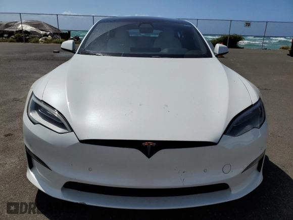 2021 Tesla Model S Plaid с VIN 5YJSA1E66MF453717, выставлен на аукционе Copart как лот 49330355 с пробегом 64 458 миль миль и Списание • Salvage title. История ставок и продаж доступна на DreamBid. Изображение 5.
