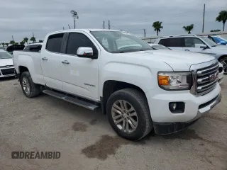 2017 GMC Canyon 2WD SLT with VIN 1GTG5DE13H1235684, listed as a Copart auction lot 74739974 with 0 mi miles and Salvage Title. Bid and sale history available at carsss.com. Image 4.