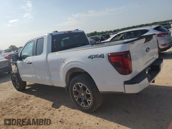 2025 Ford F-150 with VIN 1FTEX2LP7SKD14189, listed as a Copart auction lot 55840875 with 3,304 mi miles and Salvage title. Bid and sale history available at DreamBid. Image 2.