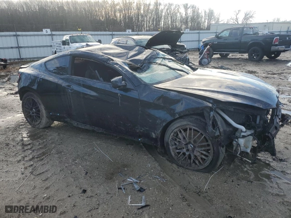 2012 Hyundai Genesis Coupe 2.0T with VIN KMHHT6KD6CU070835, listed as a Copart auction lot 43513985 with 0 mi miles and Salvage Title. Bid and sale history available at carsss.com. Image 4.