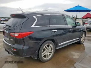 2014 Infiniti QX60 с VIN 5N1AL0MN5EC519841, выставлен на аукционе Copart как лот 60112955 с пробегом 107 419 миль миль и Чистый • Clean title. История ставок и продаж доступна на DreamBid. Изображение 3.