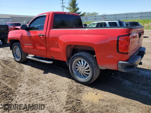 2017 Chevrolet Silverado 1500 LS with VIN 1GCNCNEC0HZ100832, listed as a Copart auction lot 51203504 with 47,220 mi miles and Non Repairable. Bid and sale history available at carsss.com. Image 2.
