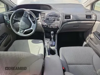 2015 Honda Civic LX with VIN 2HGFB2F57FH526604, listed as a Copart auction lot 53950585 with Not Provided miles and Clean Title. Bid and sale history available at DreamBid. Image 8.